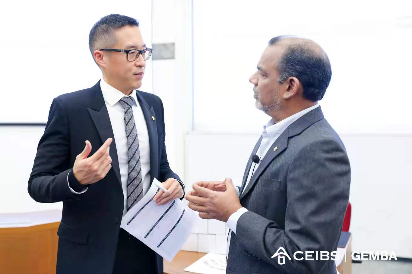 James Hsu with Prof. Bala