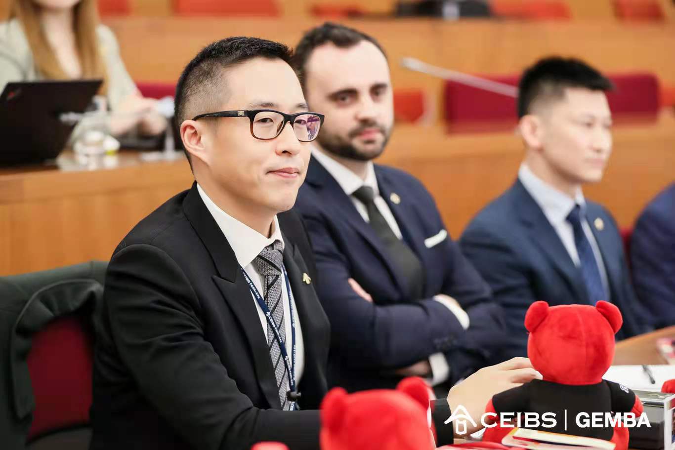 James Hsu in GEMBA class