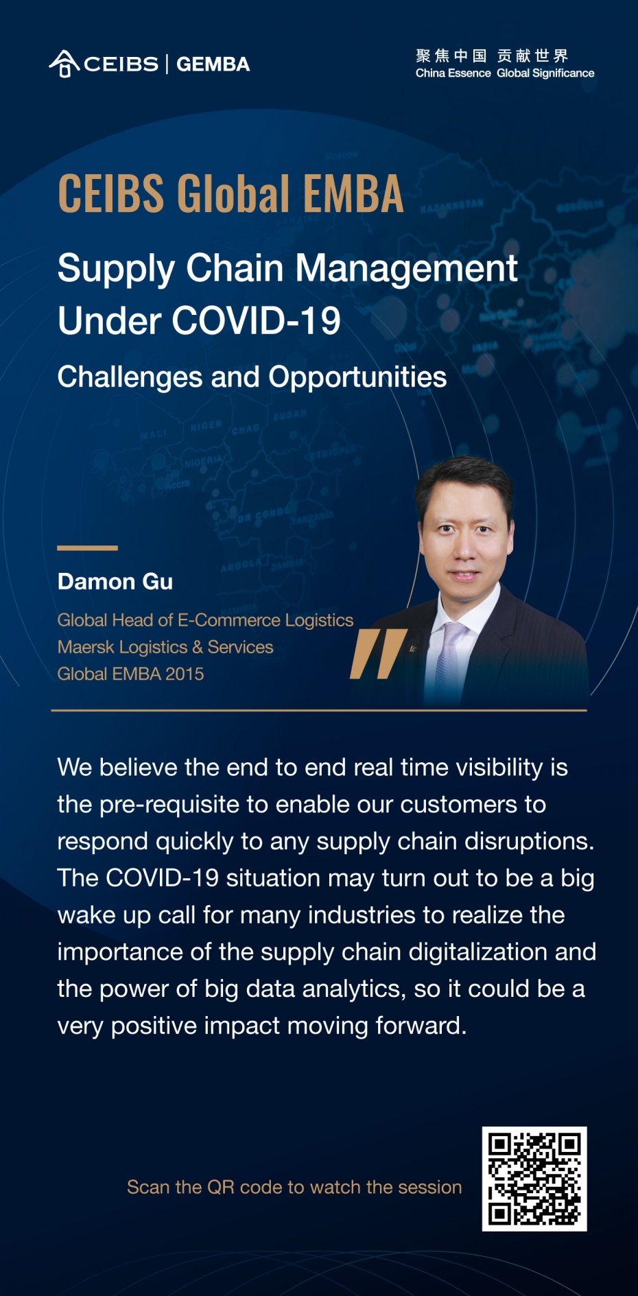 CEIBS GEMBA Damon Gu quote