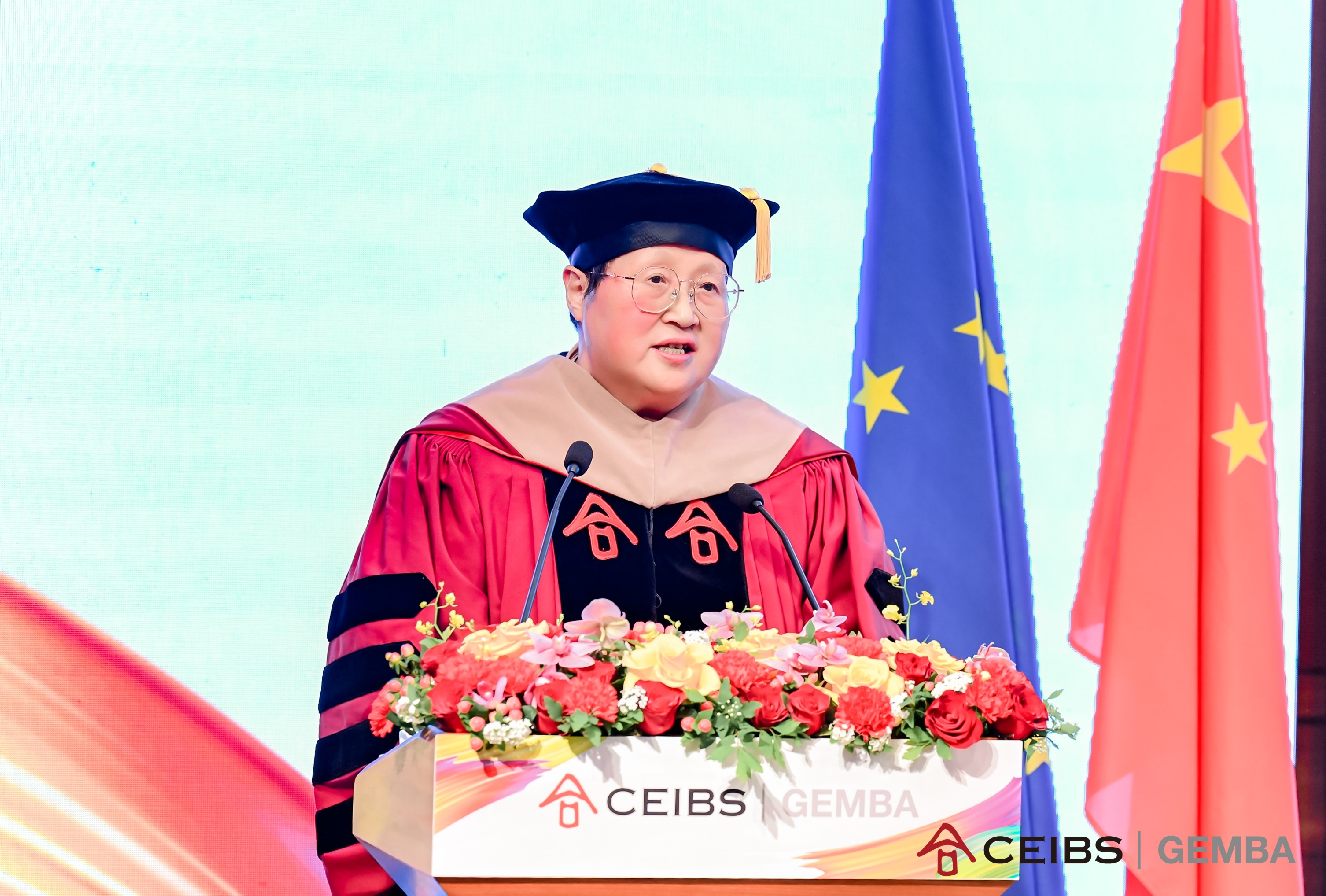 CEIBS President Wang Hong