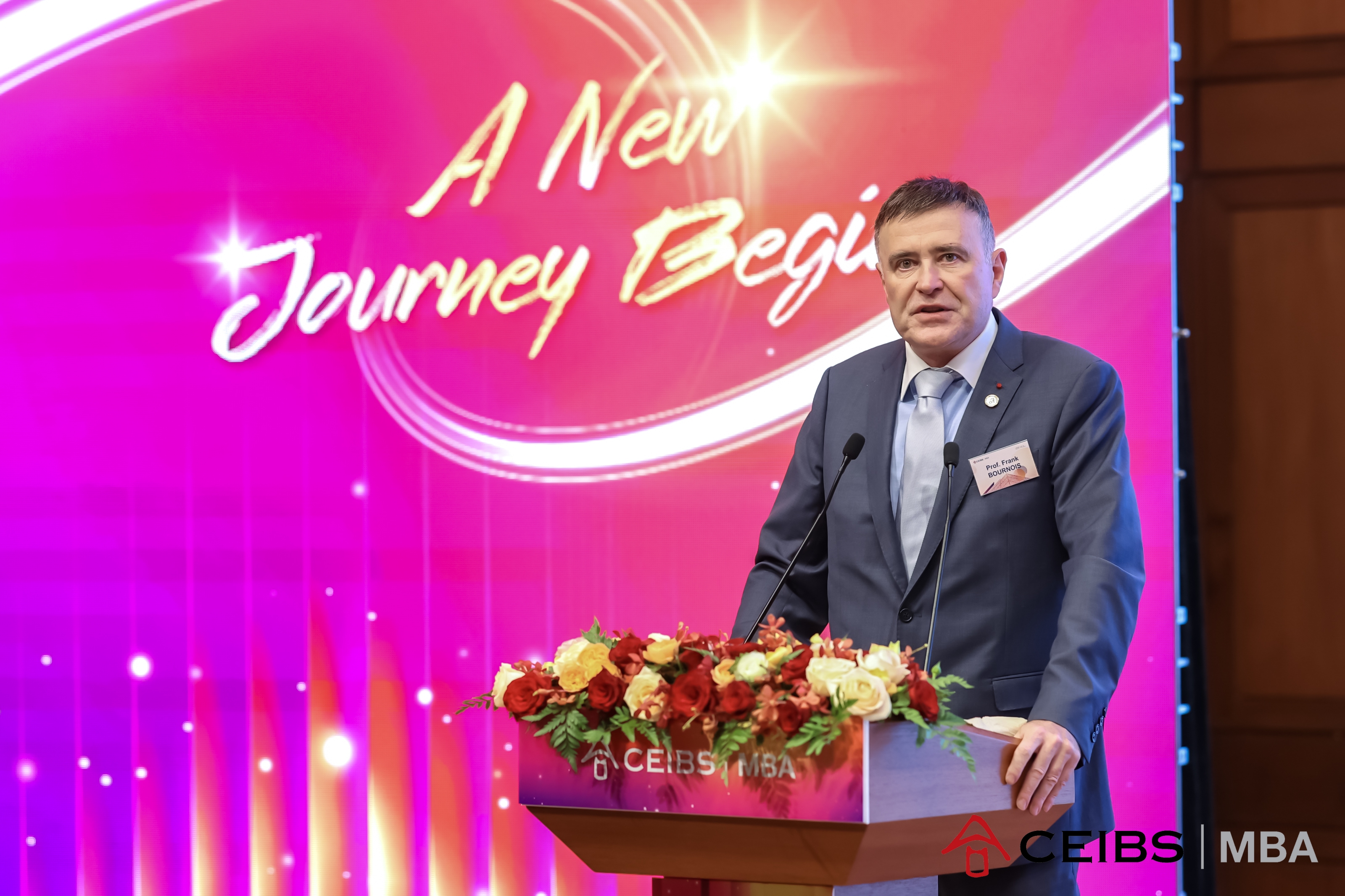 CEIBS Vice President and Dean Frank Bournois