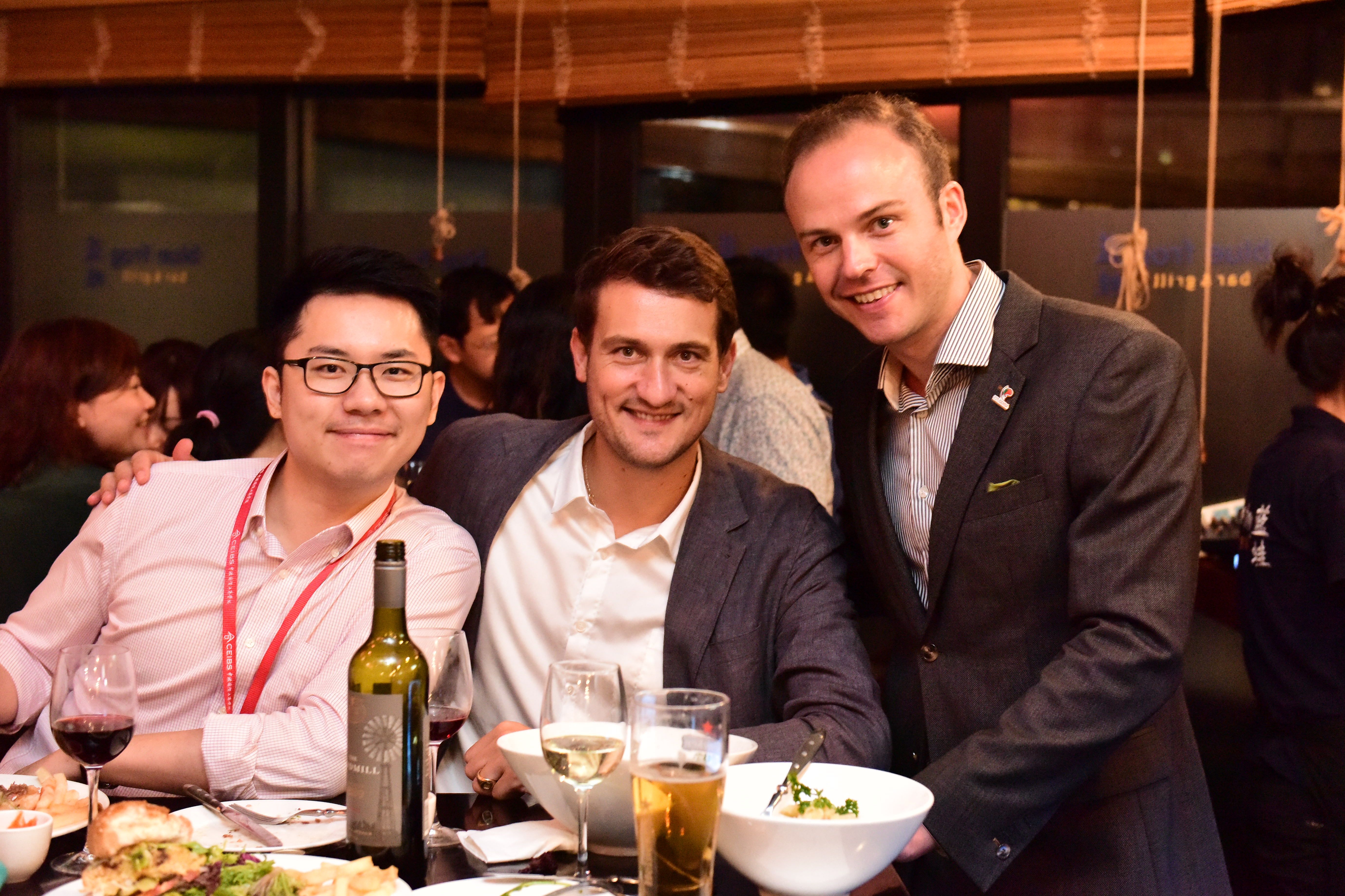 Oliver d’Arros with Global EMBA Alumni