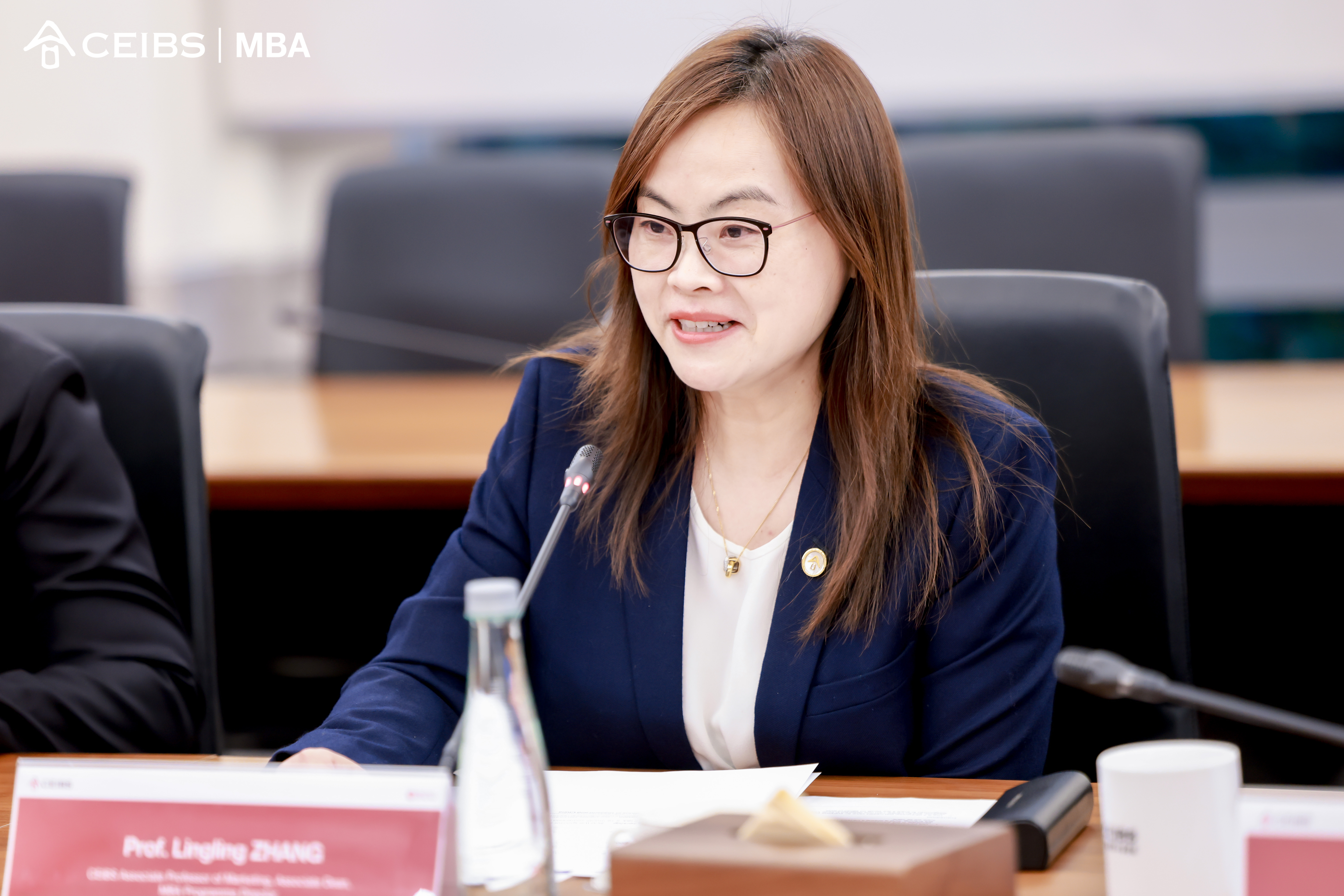 CEIBS Associate Dean and Director of MBA Programm Zhang Lingling