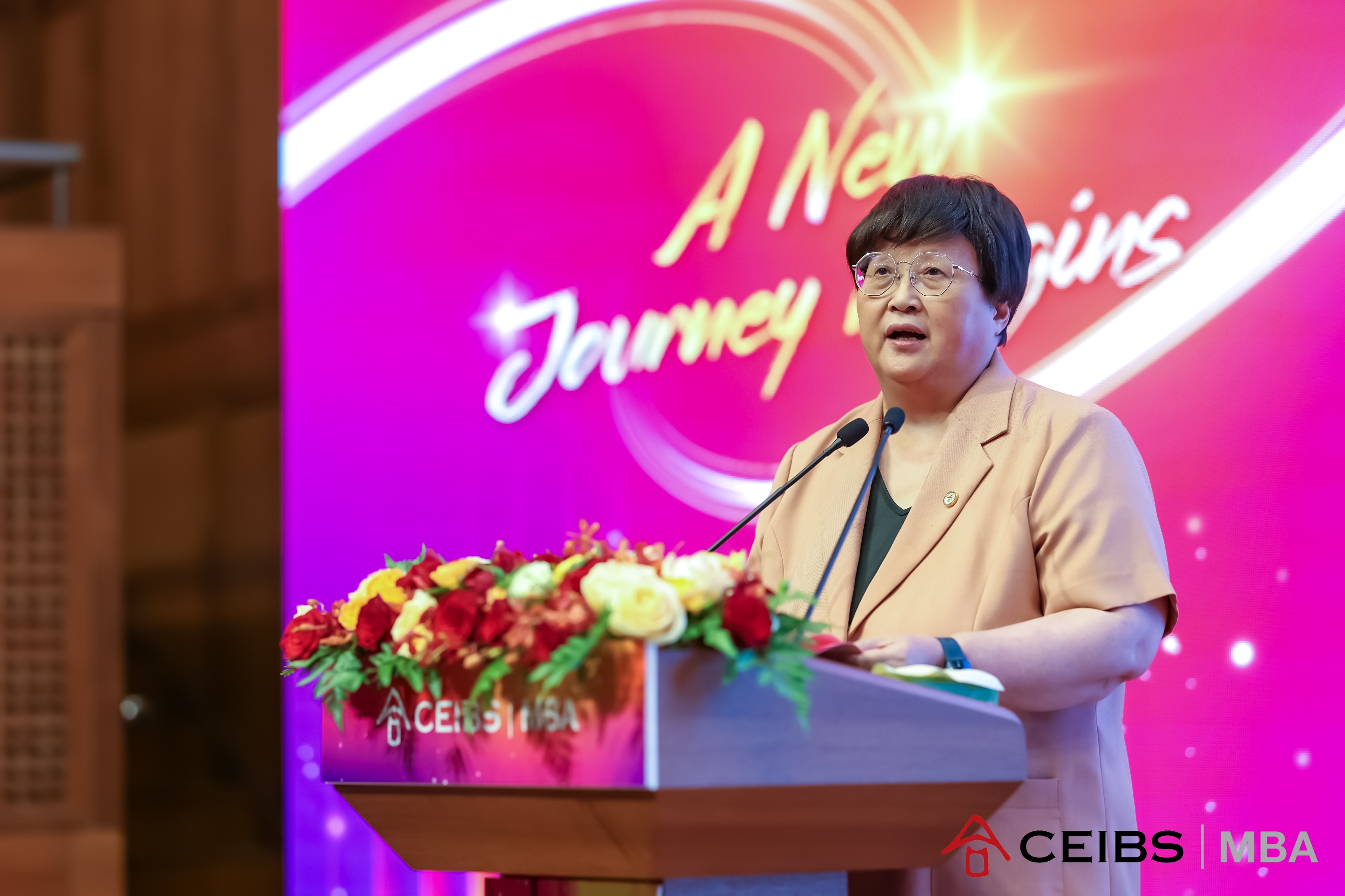 CEIBS President Wang Hong